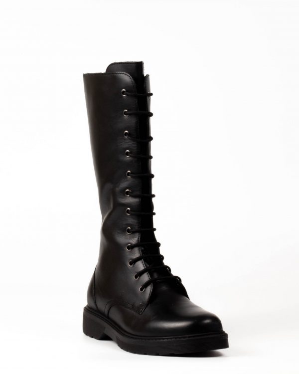 Leather Army boot