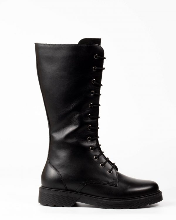 Leather Army boot