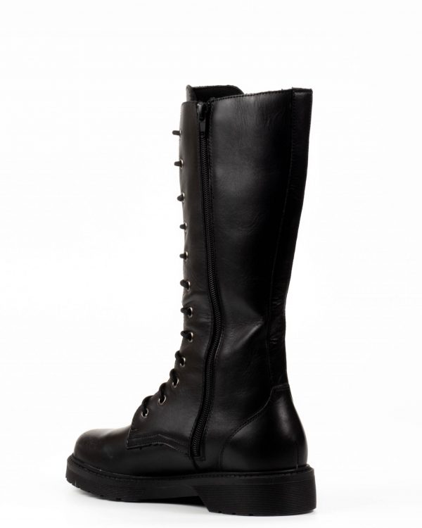 Leather Army boot