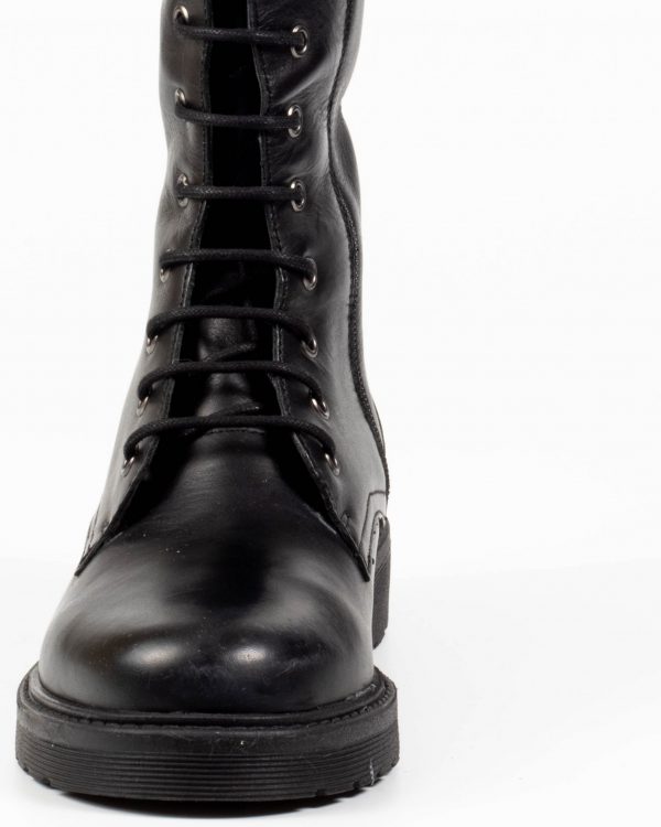 Leather Army boot