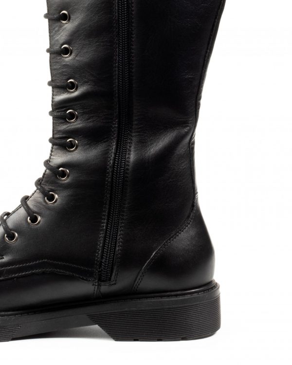 Leather Army boot