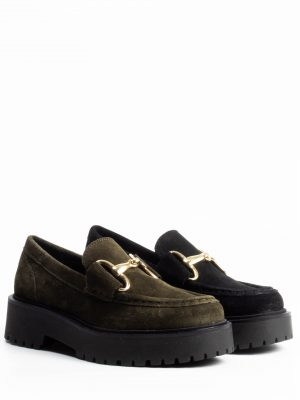 Suede Moccasin Leather