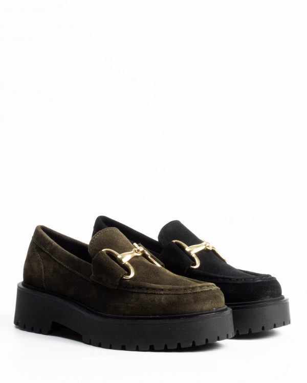 Suede Moccasin Leather