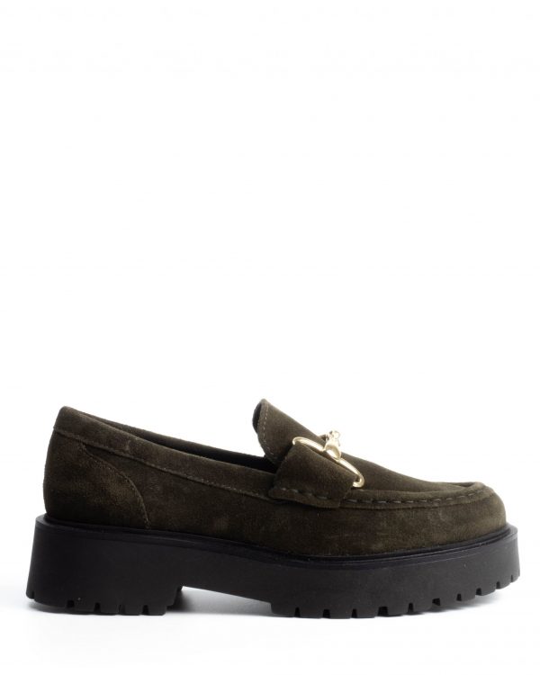 Suede Moccasin Leather