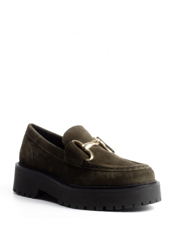 Suede Moccasin Leather