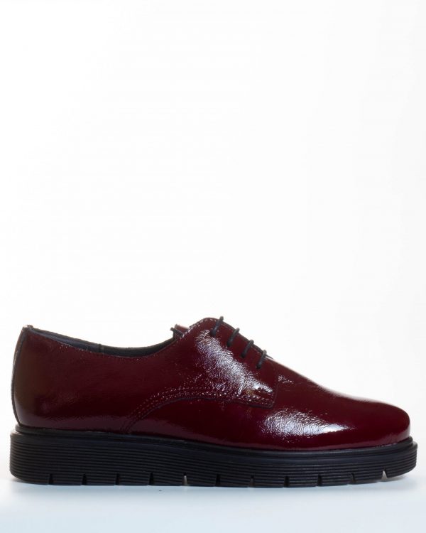 Moccasin Leather Patent Leather