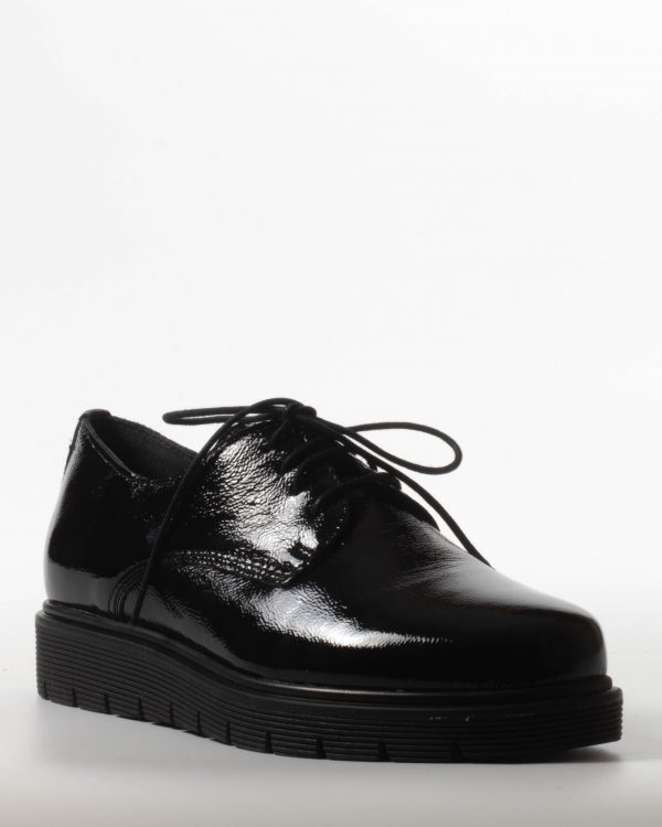 Moccasin Leather Patent Leather