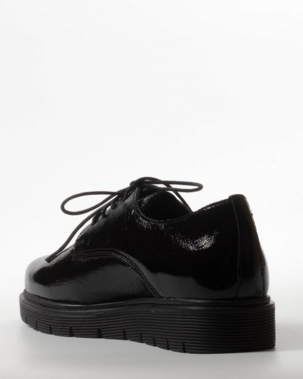 Moccasin Leather Patent Leather