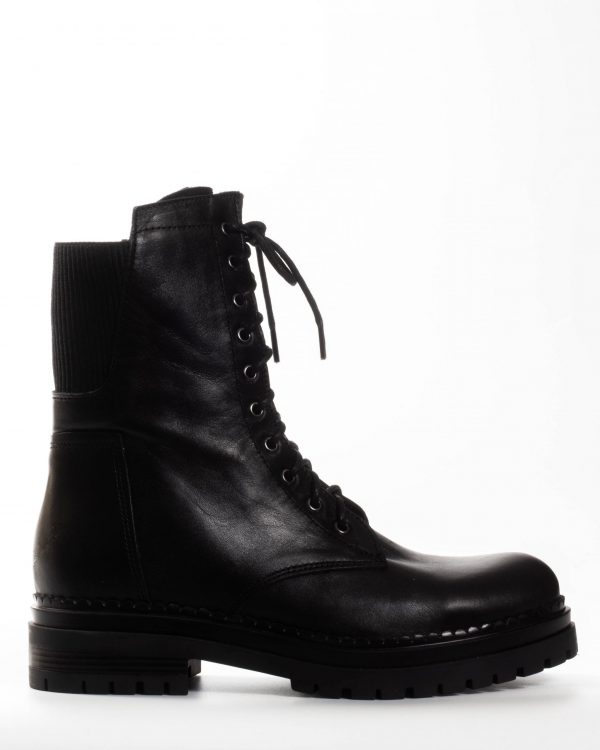 Leather Army Boot