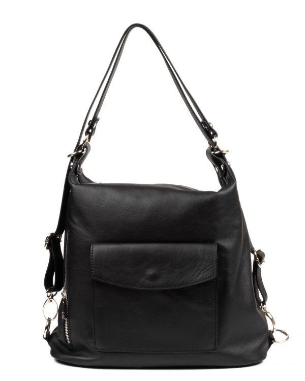 Leather Shoulder Bag Back