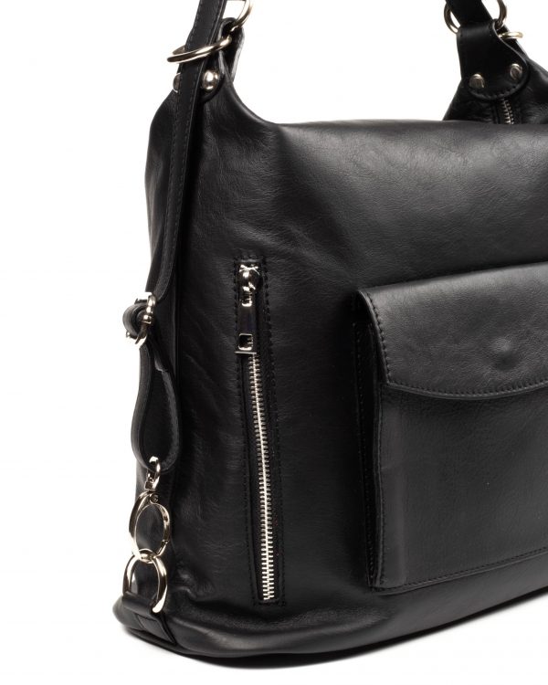 Leather Shoulder Bag Back