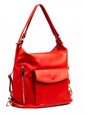 Leather Shoulder Bag Back