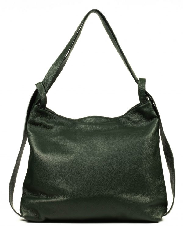 Leather Shoulder Bag Back